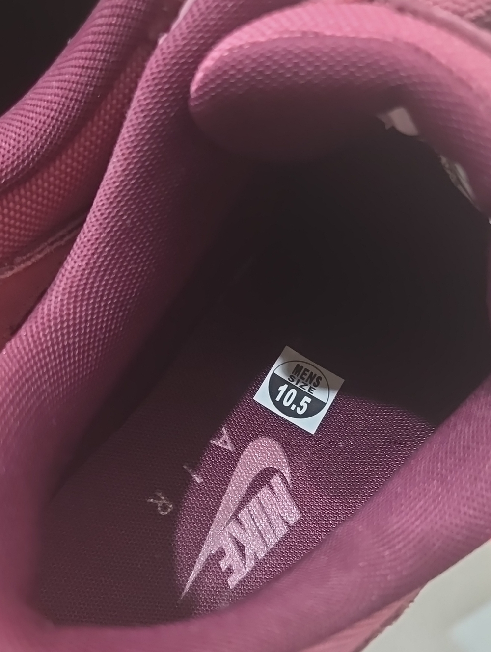 Nike Air Max 90 Premium "Vintage Wine" 2017 Shoes Rare Size Mens 10.5 - Picture 4 of 16